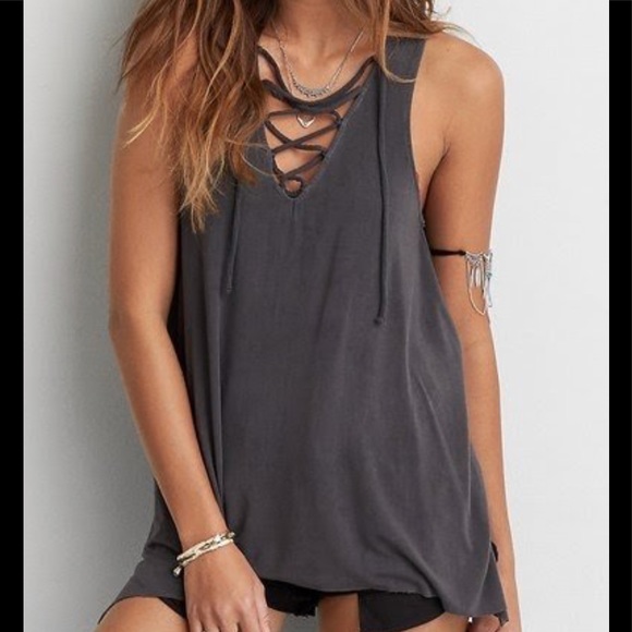 American Eagle Outfitters Tops - American Eagle Outfitters soft and sexy tunic tank